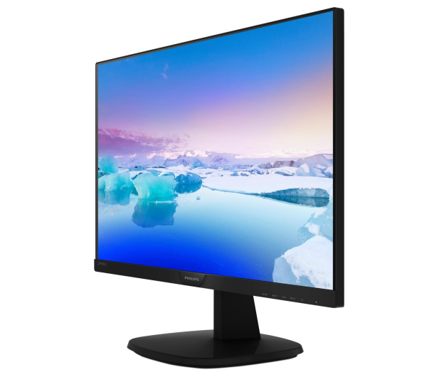 Monitor PHILIPS 23.8'' 243V7QDSB/00 IPS FHD Czarny - 372356 - zdjęcie 3